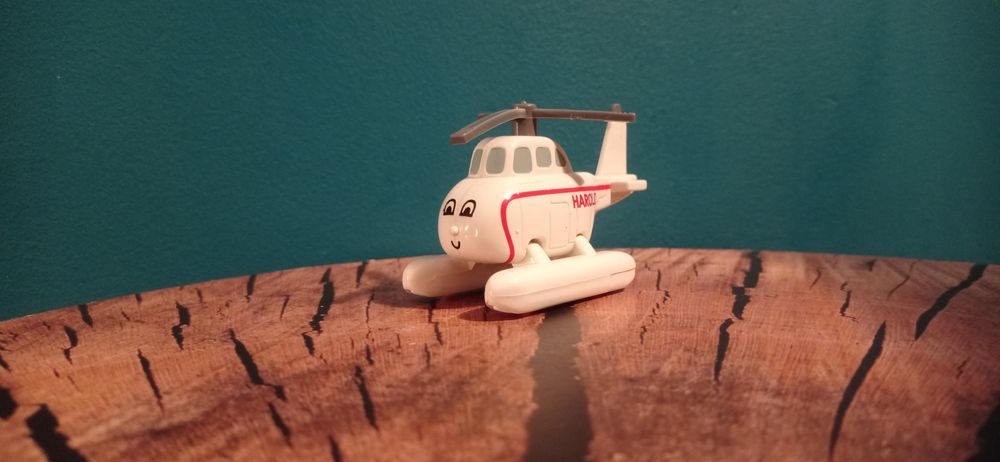TOMY Britt Alicroft Tomek i Przyjaciele helikopter Harold 1998 r.
