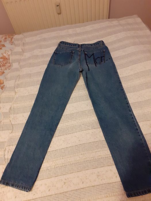 Spodnie jensy Bershka 34 wysoki stan
