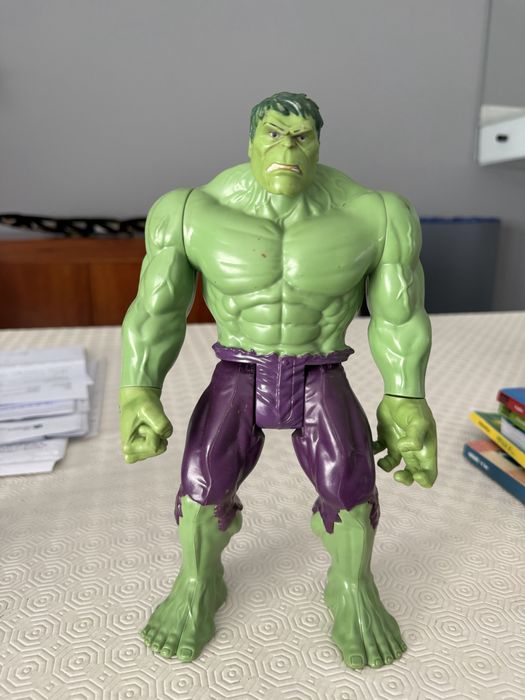 Hulk Marvel — Figura de ação grande — Bom estado