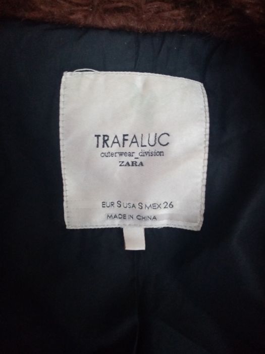 Płaszcz futerko ZARA