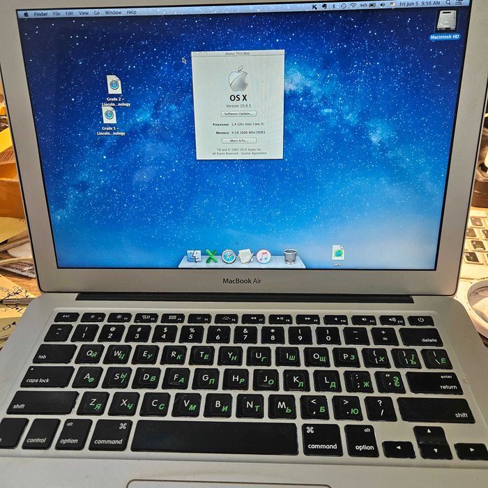 Toshiba THNSN2128GSPS 128gb PCIE SSD Macbook Apple (12+16 pin)