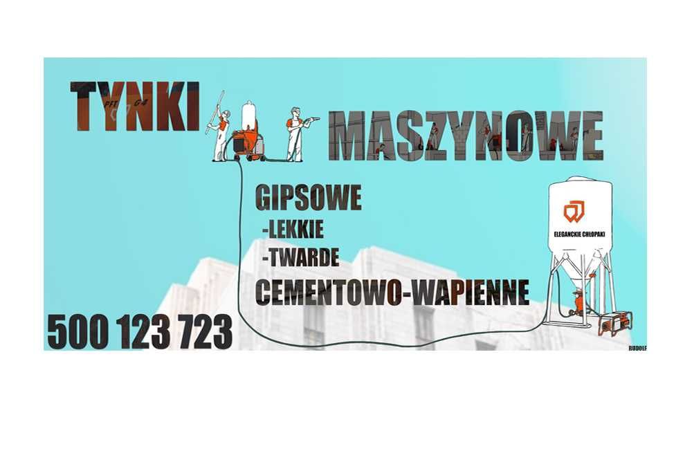 *Tynki Maszynowe Gipsowe/Cementowo-wapienne* Darmowa Wycena