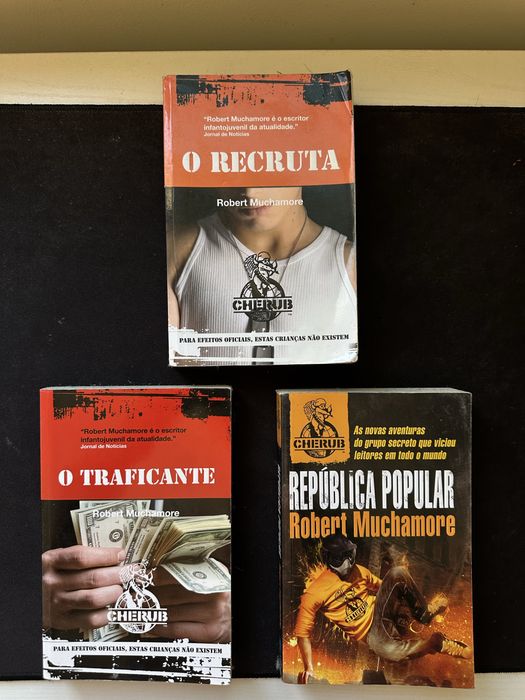 pack livros Robert Muchamore