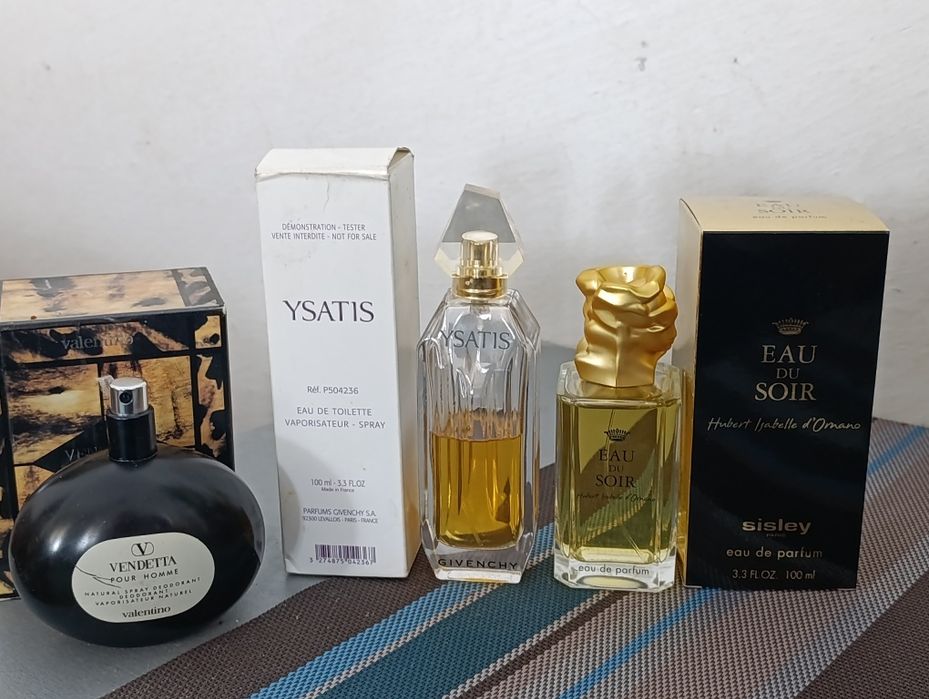 Estee Lauder, Sisley,Givechy, Vendetta
