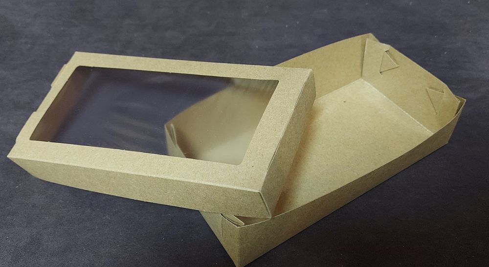 Коробка "Food box" для суши сетов или кондитерских изделий.