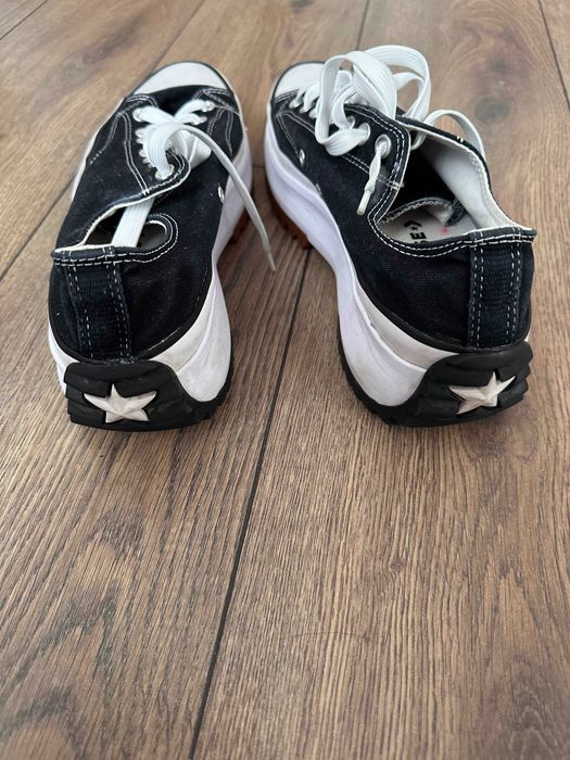 Кеди Converse Run Star Hike Platform OX Black | 44.5 розмір