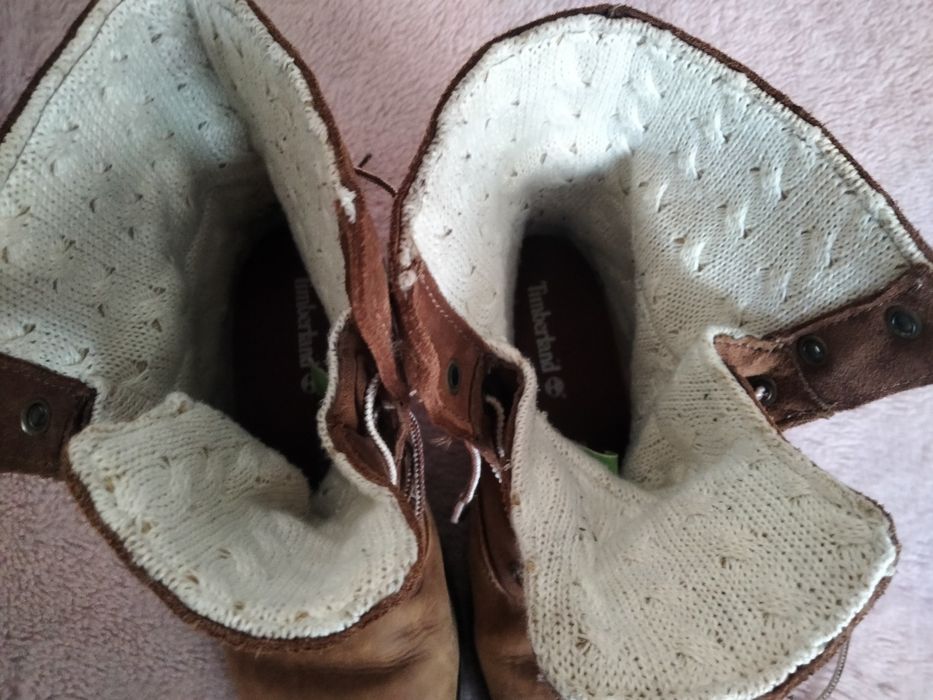 Kozaki Timberland Teddy Flecce Authentics 38 ładny stan wodoodporne