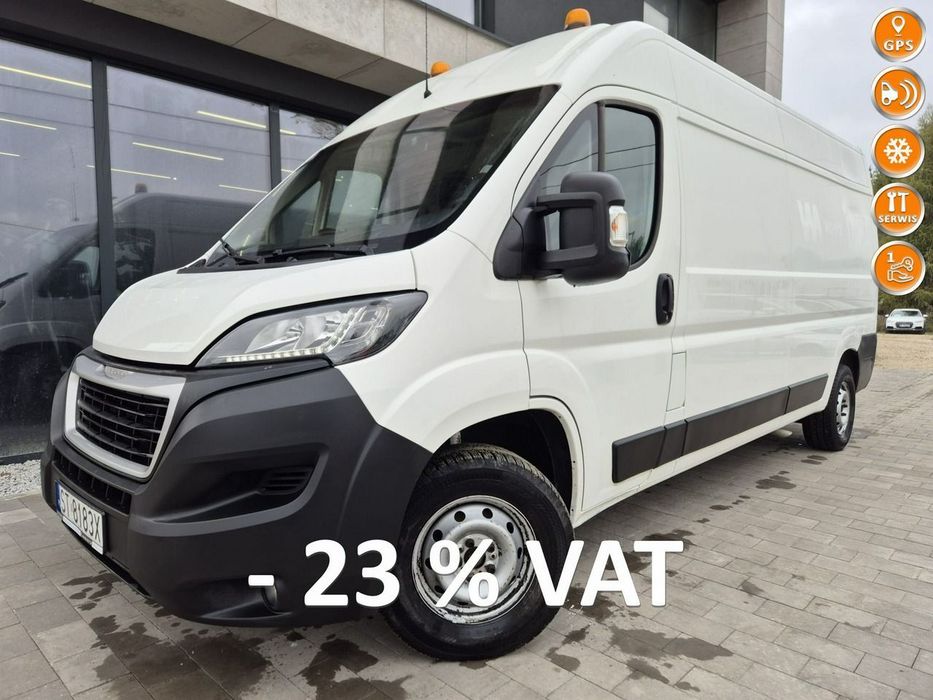 Peugeot Boxer  Peugeot Boxer L3H2 2.0 HDI 163KM navi KLIMA bezwypadek SERWIS 2020