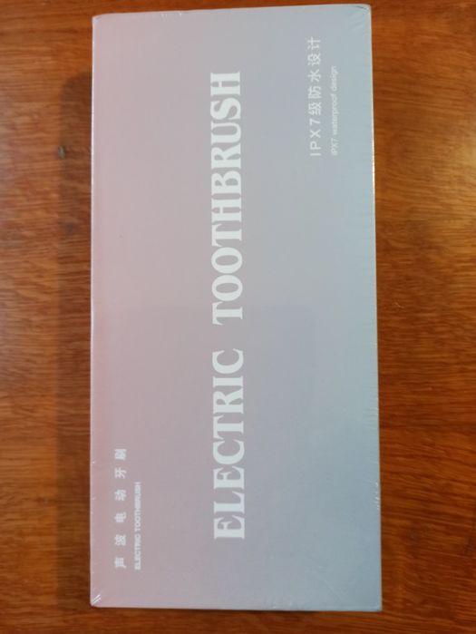 Электрическая ультразвуковая зубная щетка (38 000 вибр/мин)+ 3 насадки