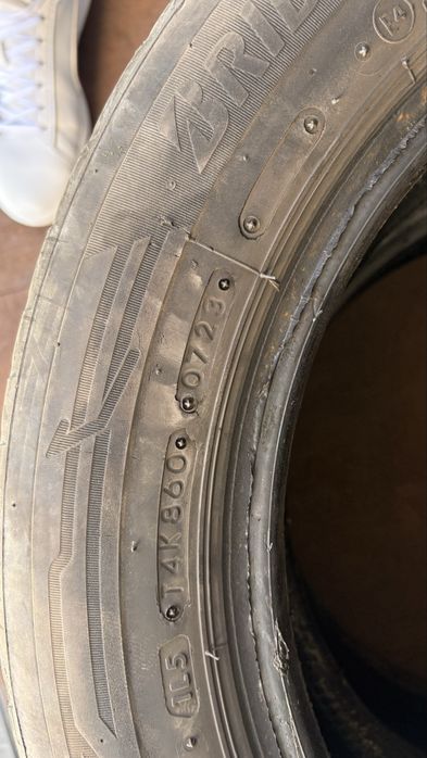 195/60 R16C BRIDGESTONE całoroczne  dot 0723 4szt