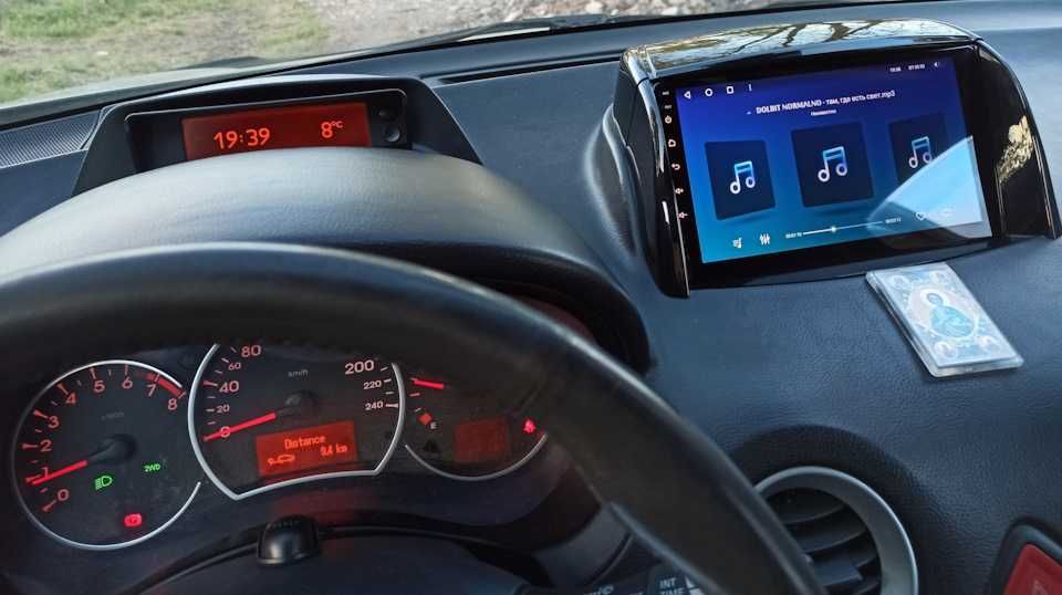 (NOVO) Rádio 2DIN 9" Renault KOLEOS (2008 até 2016) • Android [4+64GB]