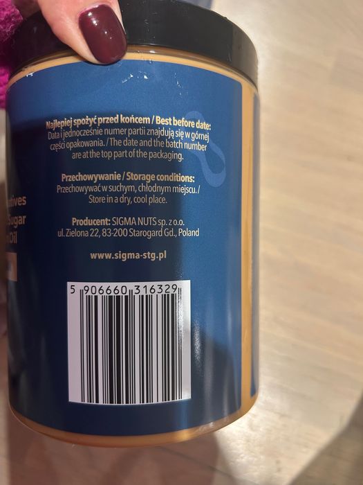 Masło orzechowe 100%