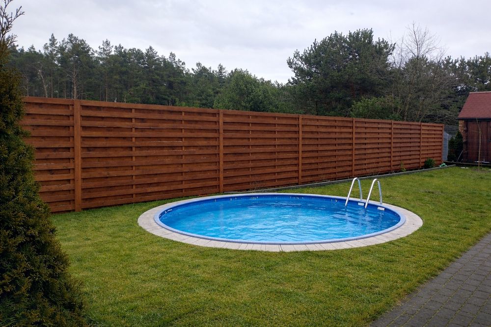 Płot lamelowy Dowolny Wymiar!!, Panel lamelowy, Pergola,  6cm grubości