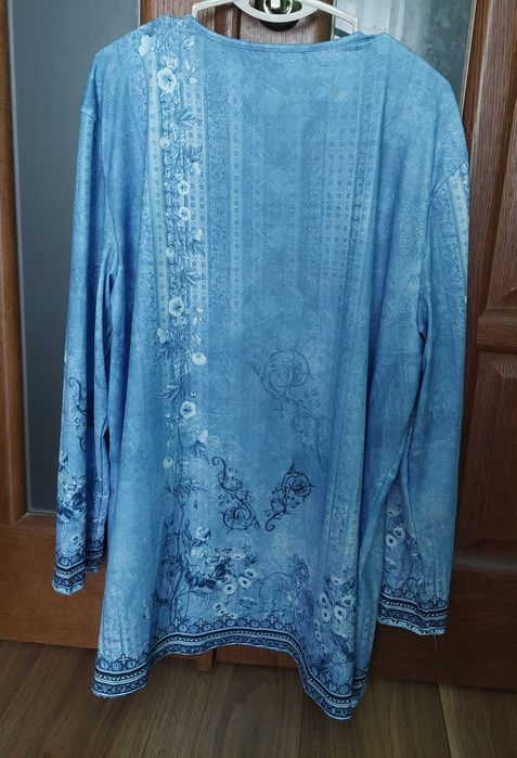 Темно-синя блузка 54-56 розміру (нова)