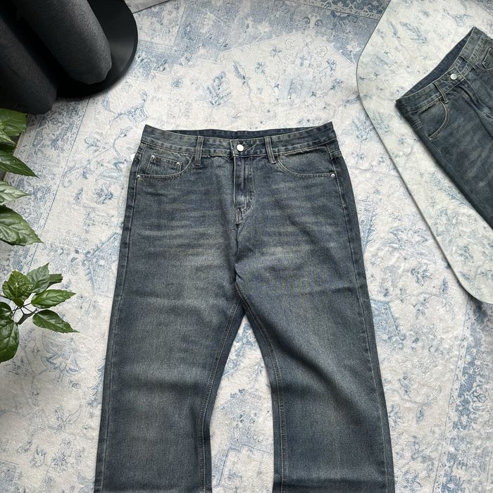 Bootcut archive washed jeans straight levi type джинси кльош