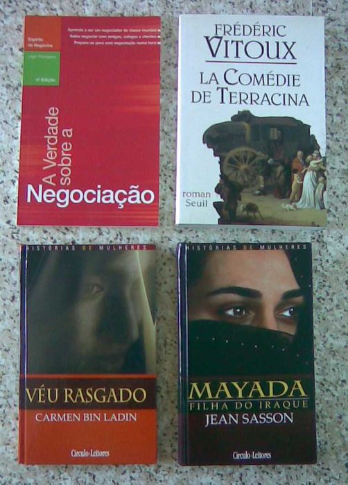 Lote com 24 livros - temas variados - com venda individual
