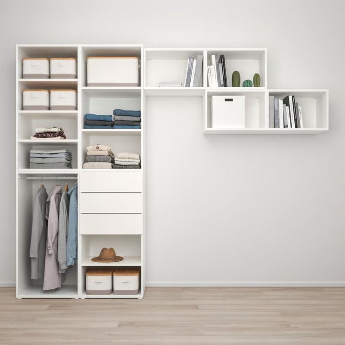 Szafka IKEA PLATSA / Obudowa PLATSA, biały, 80x40x120 cm