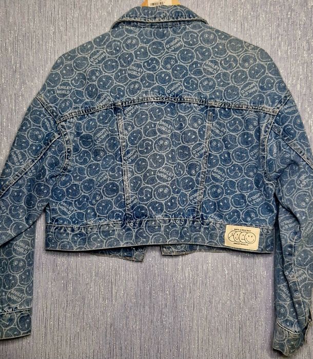 Джинсовка , куртка джинсовая 42 - 44 р отдам за киндер