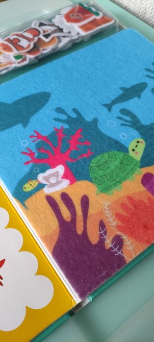 Livro Feltro Mágico Oceano