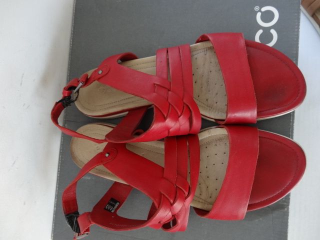 ECCO Sandały roz 37  Sandałki Skóra