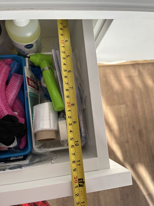 Підвісна тумба з дзеркалом