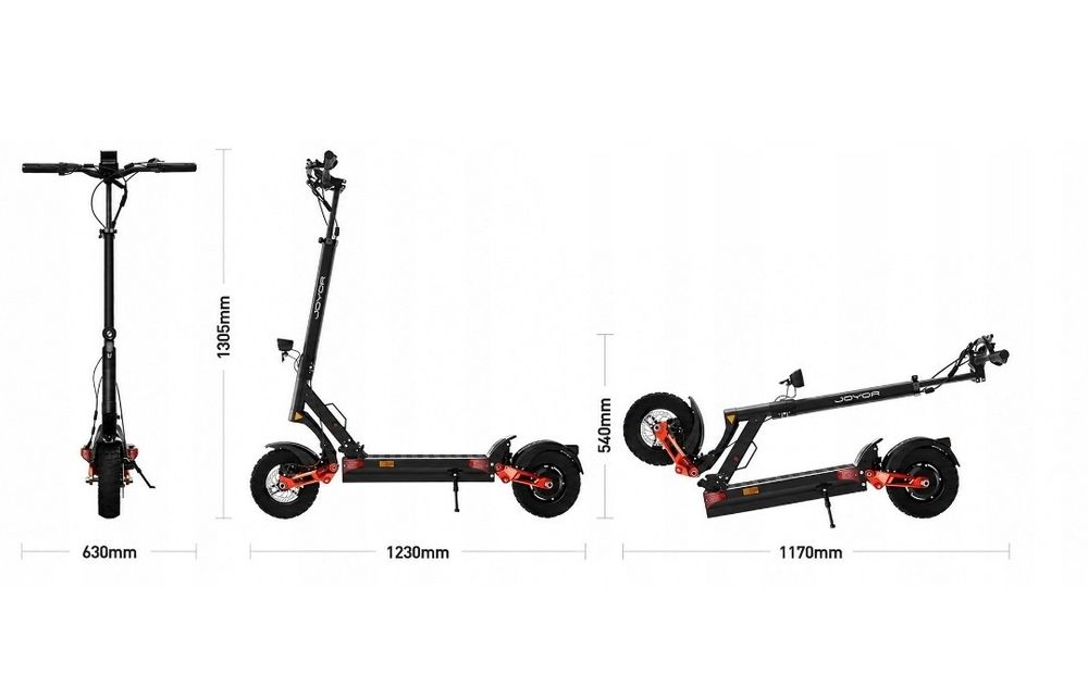 Hulajnoga elektryczna Joyor T10 NA GWARANCJI 2x1000w NFC,przebieg 553km