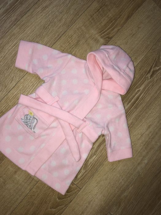 Niemowlęcy szlafrok rozm. 56 wcześniak Newborn