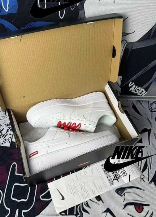 Nike Air Force 1 Low Supreme White Rozmiar.38