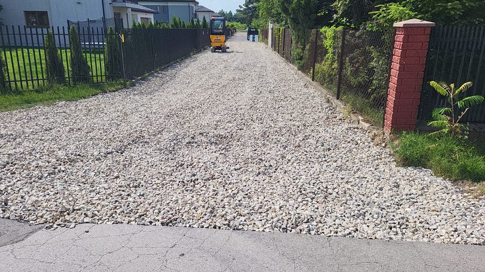 Żwir Drogowy Tłuczeń Żużel Szlaka Piach Gruz Kamień Kruszony Kruszywa