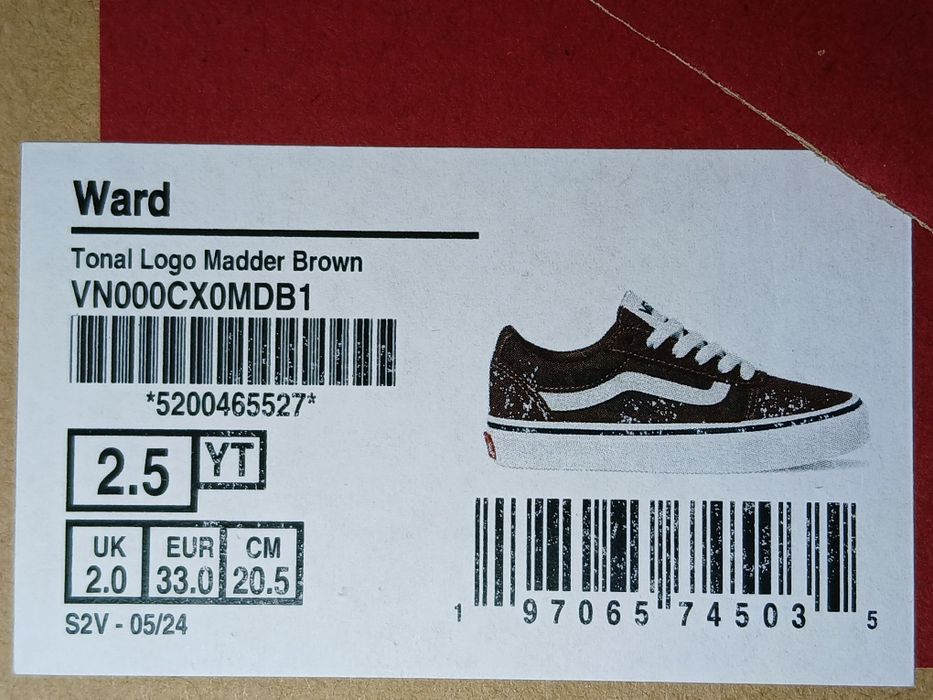 Vans criança Tam: 33