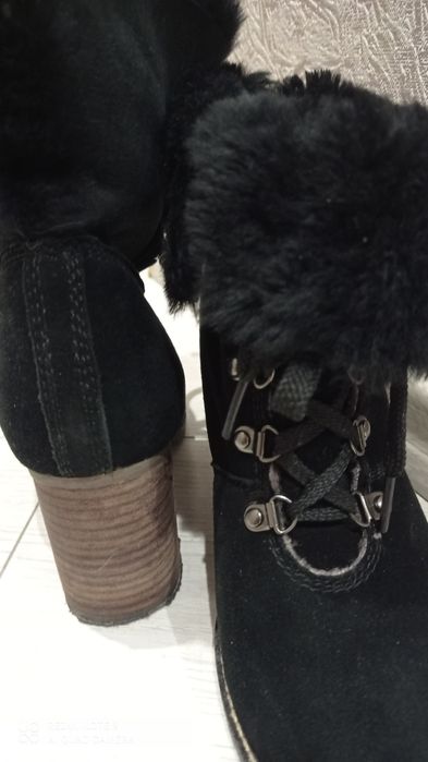 Ботинки/замш/зима