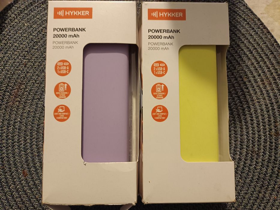 Nowe Powerbankii Hykker 20000mAh