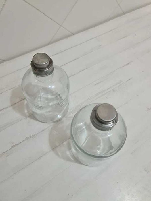 Frascos Vidro Cozinha Vasos Decoração Caixas Glass