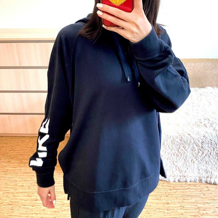 Чорний батник Nike Dri-fit черный батник Найк ОРИГИНАЛ