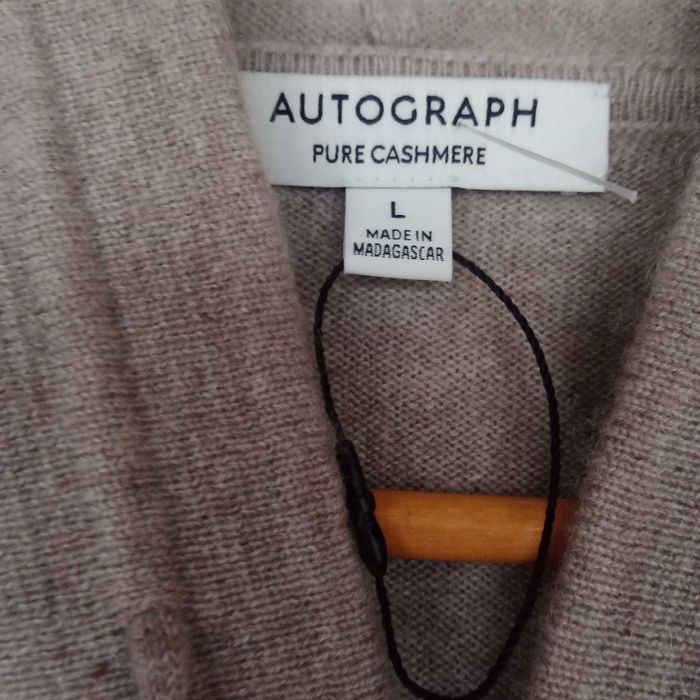 Новая 100% кашемир кофта худи оверсайз кашемировое премиум Autograph