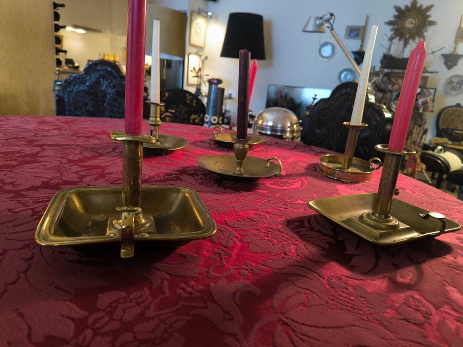 Conjunto de candelabros ingleses