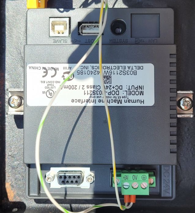 Panel operatorski DELTA DOP-B03S211 DOPB03S211 human machine interface