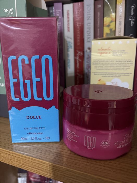 Conjunto perfume EGEO + creme hidratante