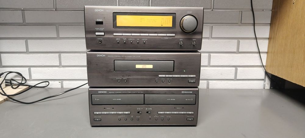 Wieża DENON D-65. Po serwisie