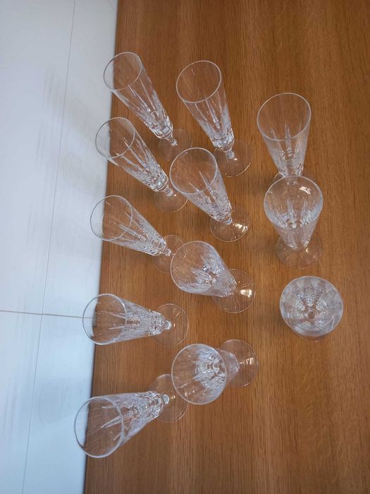 12 copos de cristal Atlantis