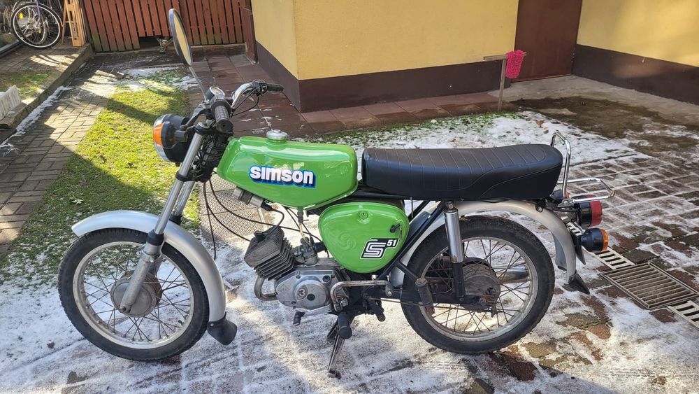 Simson motorower