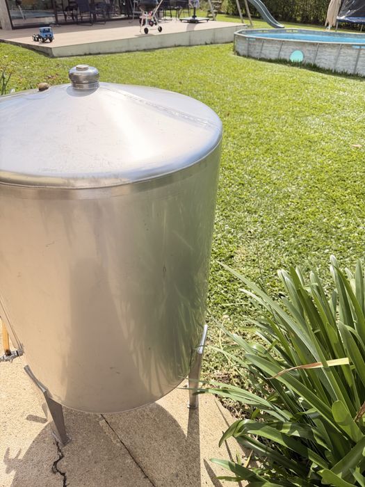Pipo cuba inox 1/2 pipa