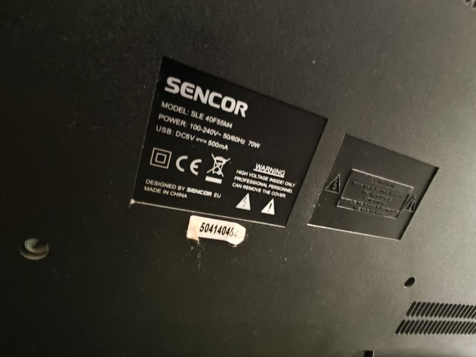 Sencor, телевізор 40 дюймів