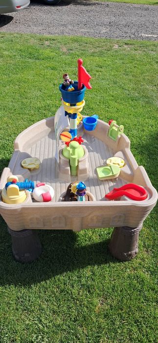 Little Tikes Piaskownica Stół Wodny Statek Piracki
