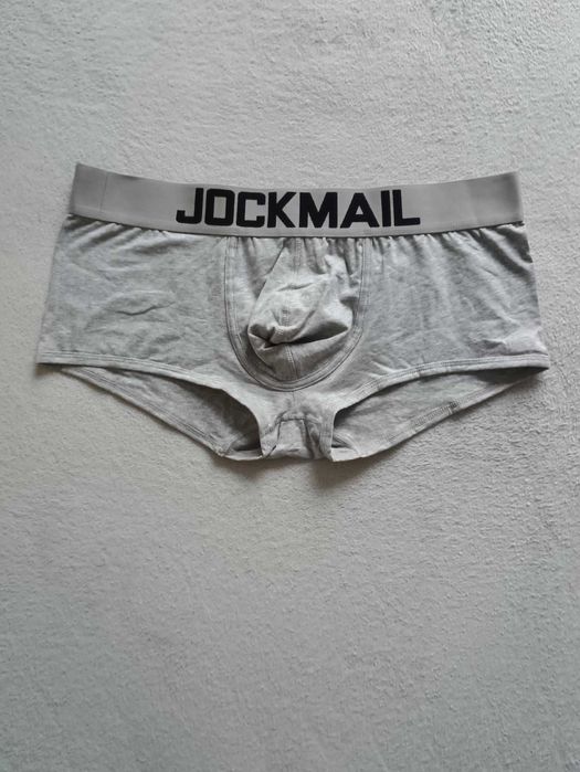 Nowe bokserki Jockmail - rozmiar XL, szare