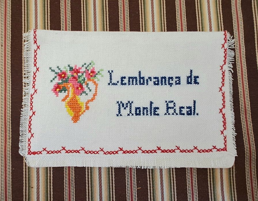 Porta guardanapos bordado, Novo ( 20x12cm)