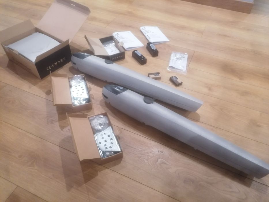 Napęd Nice V2 Nyk lub Wingo 2024 zestaw do bramy 2 skrzydłowej - monta