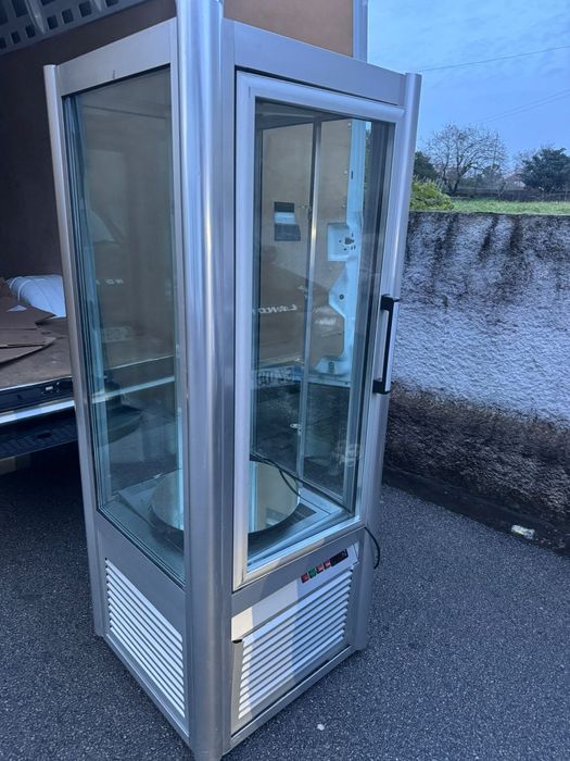Vitrine expositora rotativa
