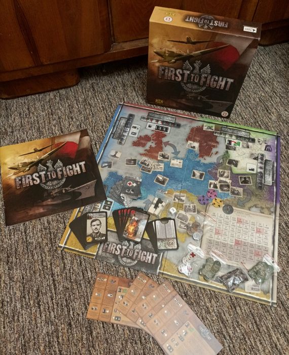 Gra First to fight Historyczna gra planszowa Fabryka Gier Historycznyc