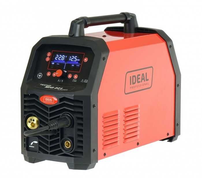 Inwertorowa spawarka półautomat IDEAL TECNO MIG 221 SYNERGIC